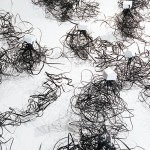 Elina Katara | Roots in Black | ink, gouache, glue, paper