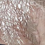 Elina Katara | Miscellaneous Twines (detail) | 2020-2022 | watercolour on paper, paper cuttings