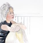 Elina Katara | Child | 2022 | watercolour on paper